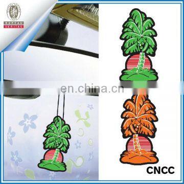 Coconut tree car paper air freshener (ZY20-5554)