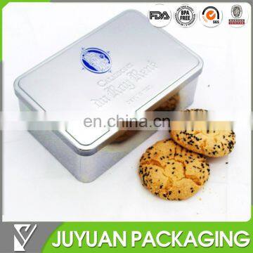 top selling food grade metal cookie tin box cookie sets gift tin box