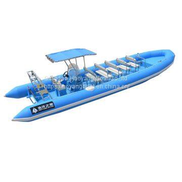 9.6m Large Open Rib Boat for Passenger Transportation RIB960 photo-5