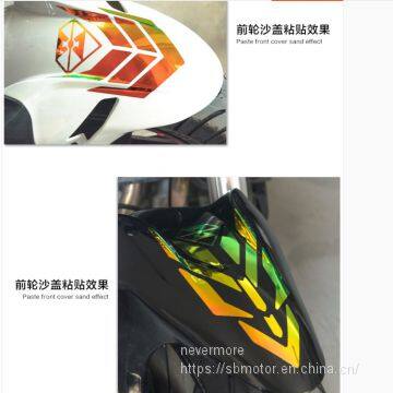 Spirit Beast Motorcycle Modified Waterproof Ornament Decals Electroplated Sticker L1 photo-3