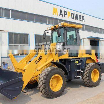 Real Factory Supplies Directly ~wheel loader ZL16F with air conditioner