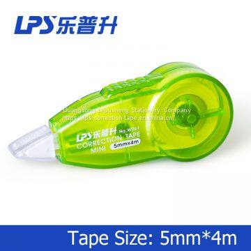 Mini Size Correction Tape 5MM*4M Plastic Student Green Correction Roller Tape photo-3
