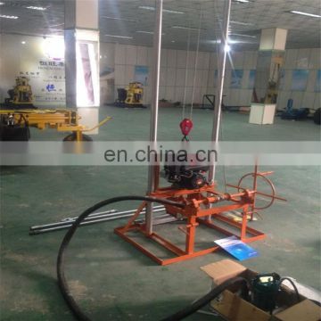 Small geotechnical portable water well drilling equipment