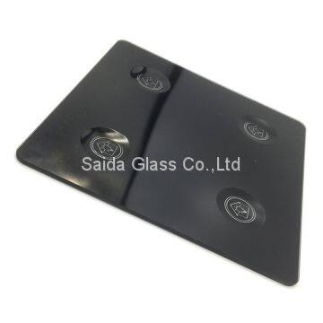 OEM High Quality Concave Push Button Toughened Glass for Smart Home photo-2