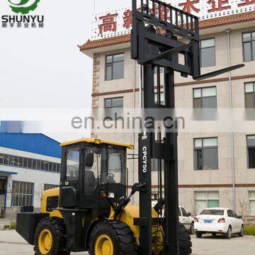 5 ton Rough terrain  Articulated forklift