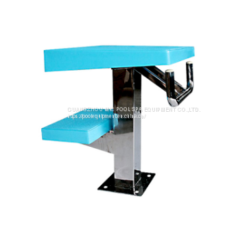 Pool Match Equipment,two Step Swimming Pool Starting Block for swimming pool