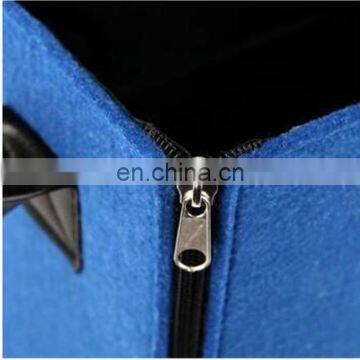 Saving Freight Foldable Felt Storage Basket With Zipper photo-6
