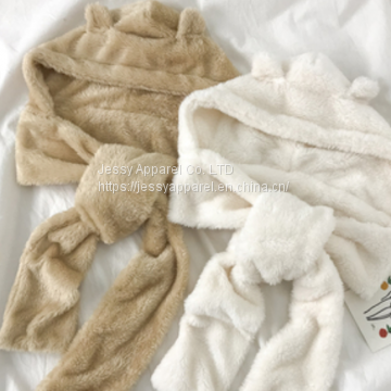 Scarf Hooded Autumn and Winter photo-2