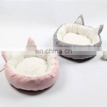Cat Bed Round Pet Bed for Cats, Kittens, Puppies and Small Dogs Washable Pet Bed With Waterproof Bottom photo-7