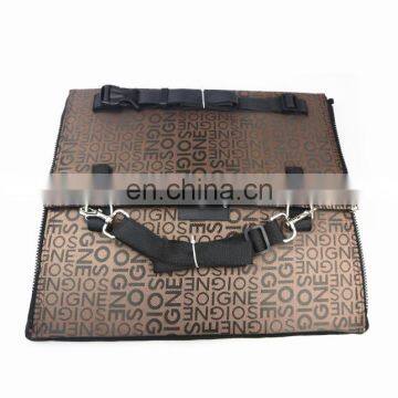 Customized LOGO Pet Car Bed Portable Dog Car Mat Warm Lamb Wool Travel Pet Car Carrier Bag photo-5