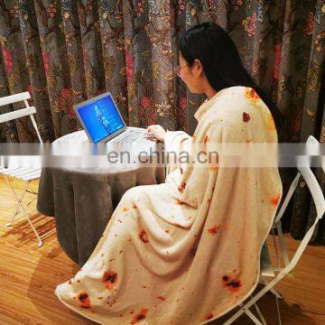 Junk Food Beach Towel Blanket With Tassels Burgers Pizza Fast Food Print Teens Girls Fashion Round Yoga Funny Food Blanket photo-6