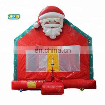 santa claus jumper inflatable bouncer jumping bouncy castle bounce house