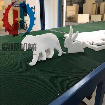 High Quality Horizontal Vibrating Blade CNC Contour Sponge Cutting Machine photo-5