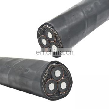 Insulation thickness 4.5 mm PVC sheath electric power cable