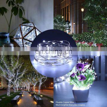 LED Copper Wire Strings Party Light With Remote Controller 10m 5m photo-3