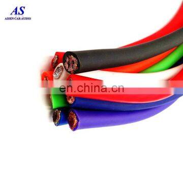 Car Subwoofer Power Cable With 15.24m/ 50 FT per Spool Made in AISEN Company 0 AWG Battery Cable photo-3
