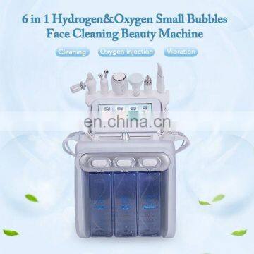 Hot selling H2 O2 deeply clear hydra dermabrasion aqua facial oxygen jet peeling machine