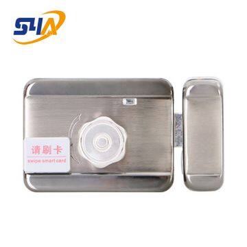 Electric Rim Lock Use Keychain and Key Open Door photo-2