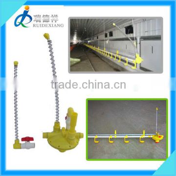 Poultry watering system plastic water pressure regulator