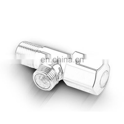 Iron Material ABS Whole sale mini angle stop cock valve 1/2