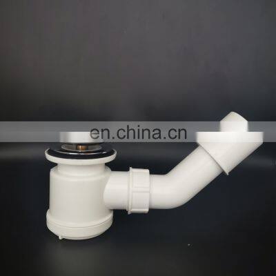 Plastic Shower Drain Shower Bath Room Copper Pop-up Waste Drain photo-5