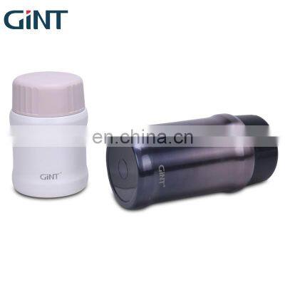 GINT 500ml Hot Selling Metal Hot Thermal Stainless Steel Round Lunch Box