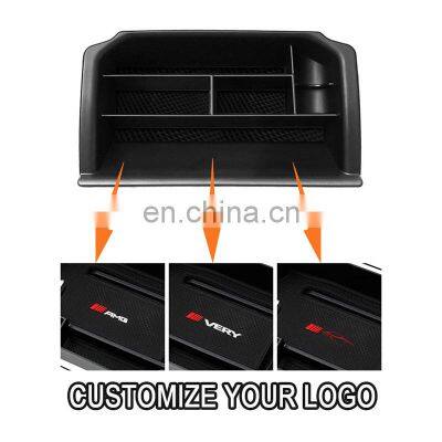 Interior Accessories Parts Silicone Armrest Rest Storage Box Center Control Console Organizer Tray For Honda Fit Jazz photo-3