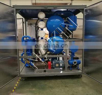 Low Noise Ultra-High Voltage Transformer Oil Refinery Machine / Oil Filtration Dehydration Plant photo-4