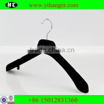 Velvet Hanger Black Wide Shoulder Plastic Hanger for Clothes Quality Choice Supplier's Choice photo-5