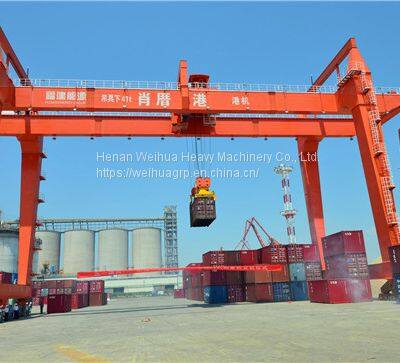 RMG Type Cabin Control Container Yard Double Girders Container Gantry Crane photo-3
