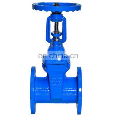 Pn60 Gate Butterfly Valves Worm Gear Box Stainless Steel 2pc Floating Ball With Din Ansi Standard Flange Brake Valve