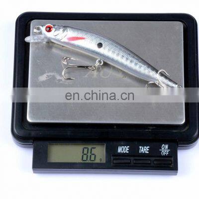 Hot Sale 9.7cm/8.6g 5 Colors ABS Plastic Hard Lure Minnow photo-5
