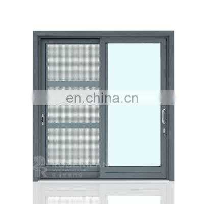 Aluminum Framed Double Glazed Sliding Door For Villa Living Room