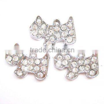 DIY rhinestone puppy pendant (SH-065)