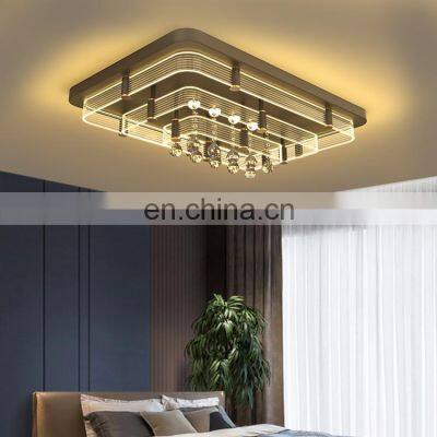 New Listed Luxury Indoor Decoration Acrylic Contemporary Living Room Bedroom LED Ceiling Lamp