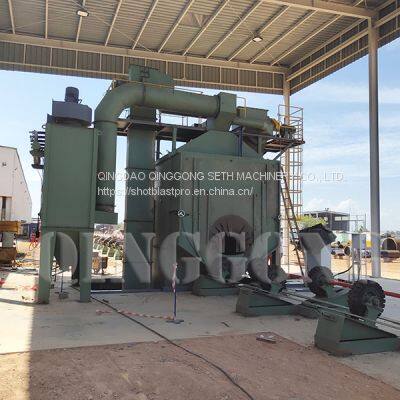 PIPE SHOT BLASTING MACHINE