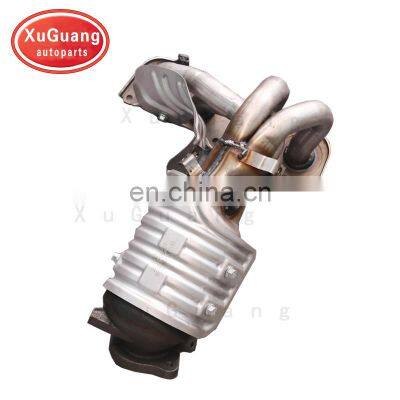 XG-AUTOPARTS Engine Exhaust Manifold with Catalytic Converter for Toyota Camry