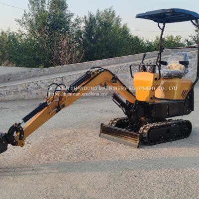 Chinese new 1.0ton Crawler Digger Mini Excavator for sale