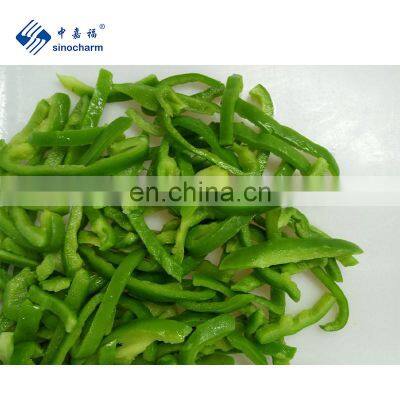 Manufacturer and Exporter of IQF Frozen Green Bell Pepper