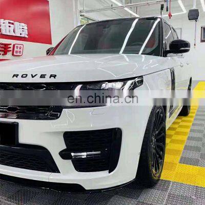 Body Kit Include Front Rear Bumper Hood Headlight Taillight Side Skirt for RANGE ROVER VOGUE L405 13-17 Upgrade 2018 SVO Model