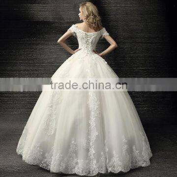 C23342B Wholesale Women Fashion Elegant Wedding Dress Bridal Gown photo-4