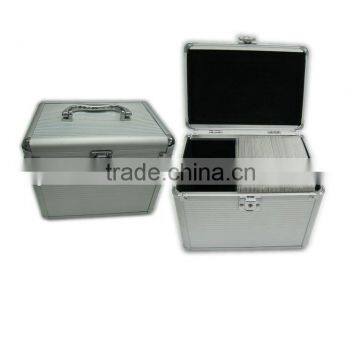 aluminum frame waterproof shell cd dvd carrying case flight bag