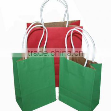 Colorful printing kraft paper packaging bags