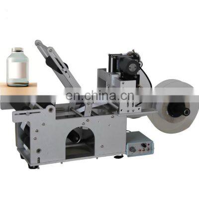 Semi automatic Glass bottle/Plastic bottle sticker labeling machine