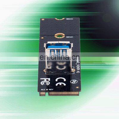 Ngff M.2 Slot To Usb 3.0 Pci-e Riser Card M2 Slot Extender Adapter For Computer photo-3