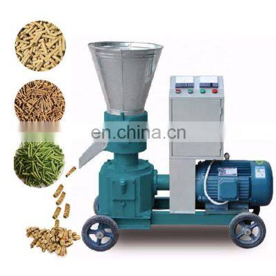 Animal poultry cattle chicken fish feed pellet making machine floating for livestock feed