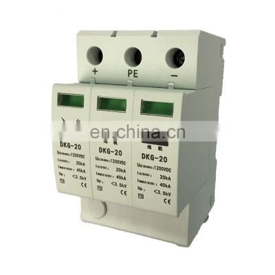 Dikai cheap surge protection devices dc 1000V/1200V SPD for thunder protection system