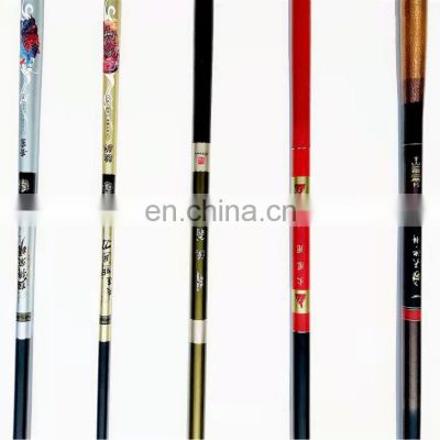 2.1m-3.6m fishing rod and reel accessories combo set spinning fishing rod carbon fiber telescopic