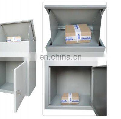 Free Standing Security Parcel Box Weatherproof Mailbox House Front Porch Residential Outdoor Roads Postbox photo-4