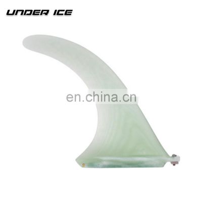 Speed shape  Longboard SUP Single Fin Center Fin for surfboard US Box Fin custom color and logo